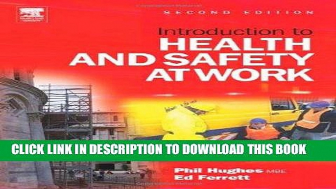 [READ] Ebook Introduction to Health and Safety at Work Audiobook Download