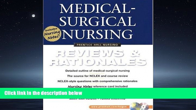 FAVORIT BOOK Medical-Surgical Nursing: Reviews and Rationales (Prentice Hall Nursing Reviews