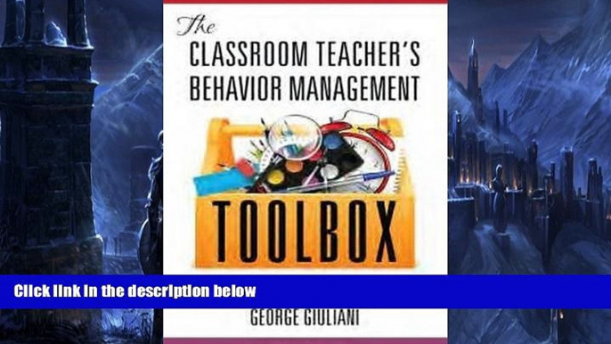 Buy NOW  The Classroom Teacher s Behavior Management Toolbox(hc)  Premium Ebooks Best Seller in USA