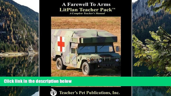 Big Sales  A Farewell to Arms LitPlan - A Novel Unit Teacher Guide With Daily Lesson Plans