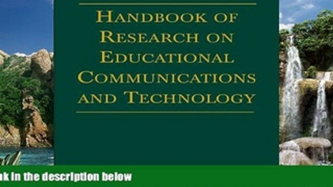 Big Sales  Handbook of Research for Educational Communications and Technology: A Project of the