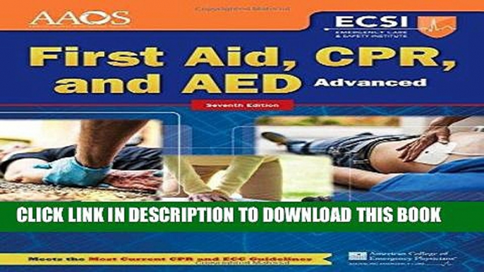 PDF Advanced First Aid, CPR, And AED (Orange Book) Full Online