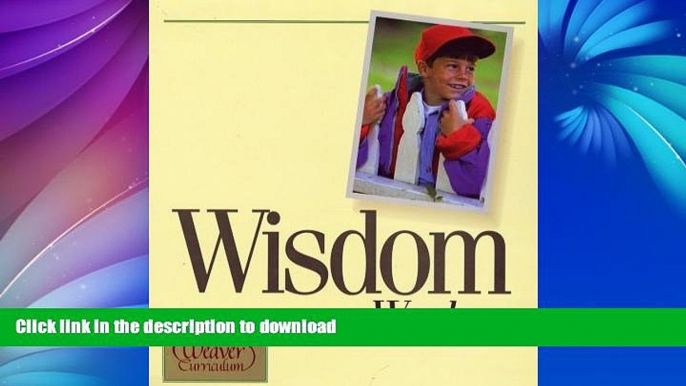 FAVORITE BOOK  Alpha Omega Publications WW 001 Wisdom Words FULL ONLINE