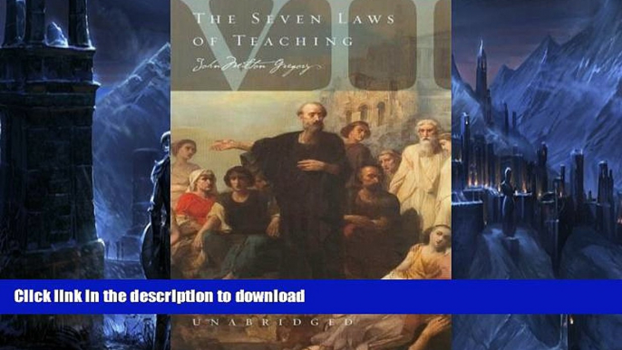 GET PDF  The Seven Laws of Teaching FULL ONLINE