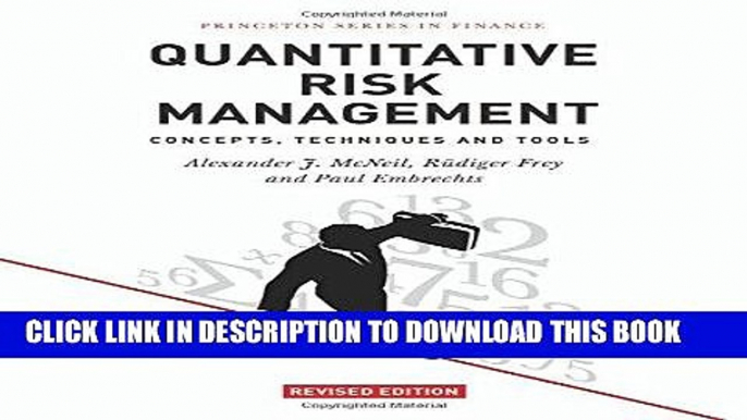 [PDF] FREE Quantitative Risk Management: Concepts, Techniques and Tools (Princeton Series in