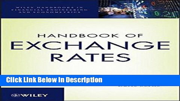 [Download] Handbook of Exchange Rates [PDF] Full Ebook