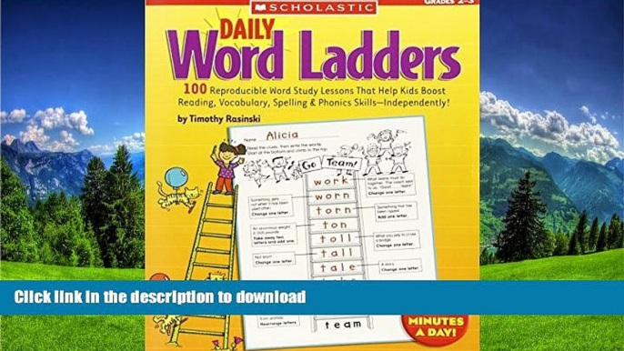 READ  Daily Word Ladders: Grades 2â€“3: 100 Reproducible Word Study Lessons That Help Kids Boost