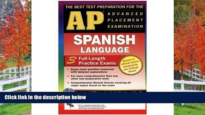 Read AP Spanish w/ Audio CDs (REA) - The Best Test Prep for the AP Exam (Advanced Placement (AP)