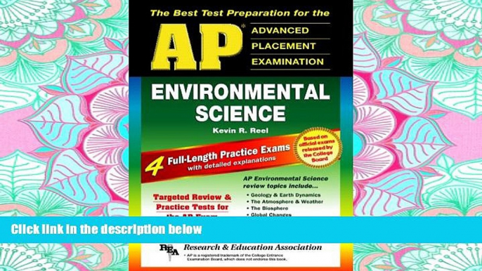 Read AP Environmental Science (REA) - The Best Test Prep for Advanced Placement (Advanced