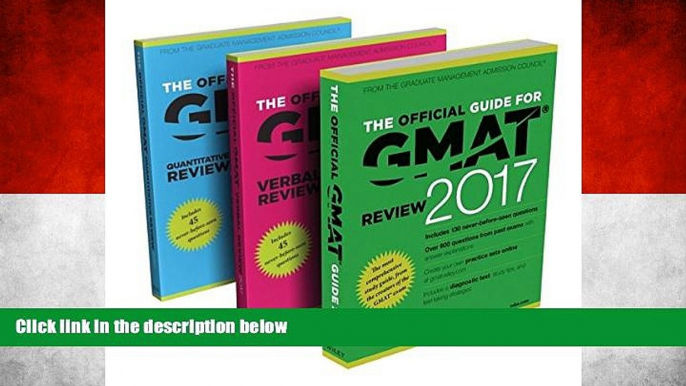 Deals in Books  The Official Guide to the GMAT Review 2017 Bundle + Question Bank + Video  BOOK