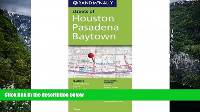 Buy NOW #A# Rand McNally Folded Map: Houston, Pasadena, Baytown (Rand McNally Streets Of...)  On