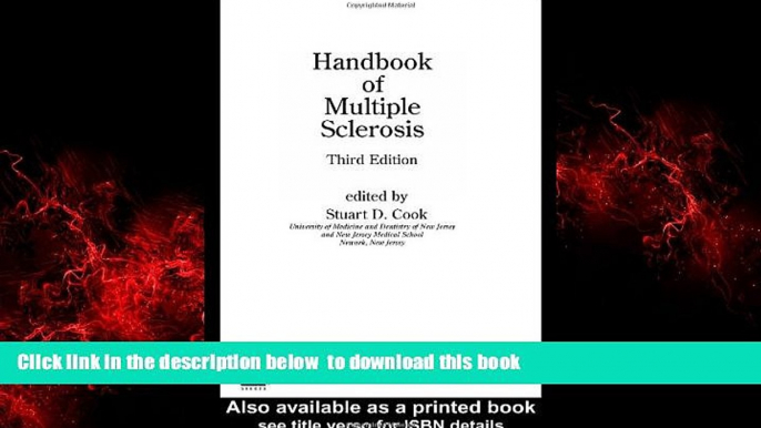 Read books  Handbook of Multiple Sclerosis, Third Edition (Neurological Disease and Therapy)