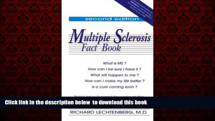 liberty book  Multiple Sclerosis Fact Book: BOOOK ONLINE