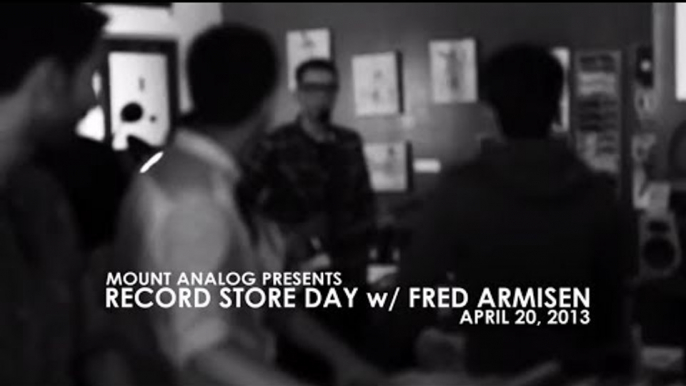 Mount Analog presents: Record Store Day w/ Fred Armisen