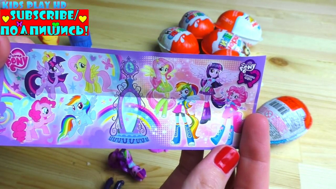 Киндер Сюрприз Шоколадные Яйца Kinder Surprise Мстители MLP Маша и Медведь Видео Для Детей