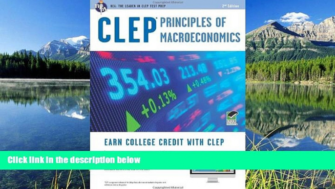 Read CLEPÂ® Principles of Macroeconomics Book + Online (CLEP Test Preparation) FreeOnline Ebook