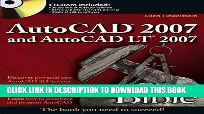 Read Now AutoCAD 2007 and AutoCAD LT 2007 Bible Download Online