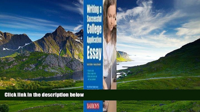 FAVORIT BOOK Writing a Successful College Application Essay (Barron s Writing a Successful College