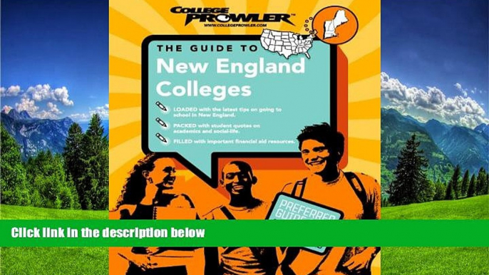 FAVORIT BOOK New England Colleges (College Prowler) (College Prowler: New England Colleges) BOOK