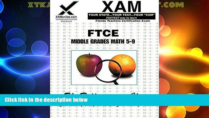 Big Sales  FTCE Middle Grades Math 5-9 (XAM FTCE)  Premium Ebooks Online Ebooks