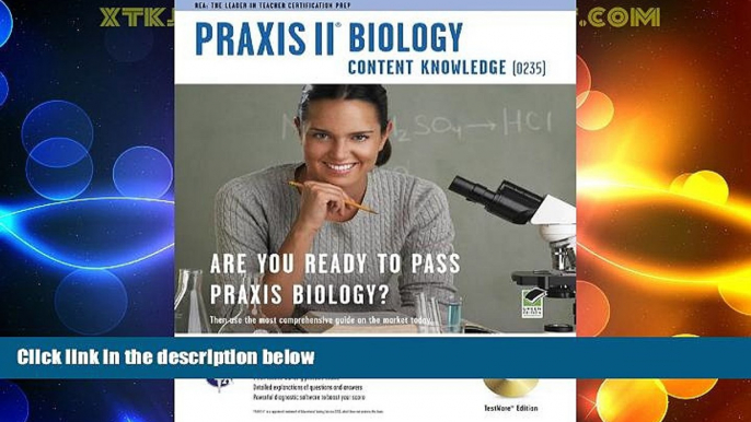 Deals in Books  Praxis II Biology 0235 w/CD-ROM (PRAXIS Teacher Certification Test Prep)  Premium