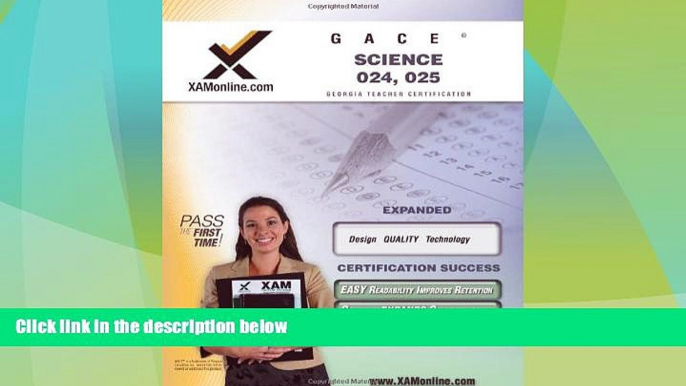 Buy NOW  GACE Science 024, 025 Teacher Certification Test Prep Study Guide (XAM GACE)  Premium