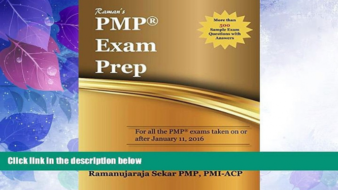 Deals in Books  RAMAN s  PMP EXAM PREP Guide for PMBOK 5th edition  Premium Ebooks Online Ebooks