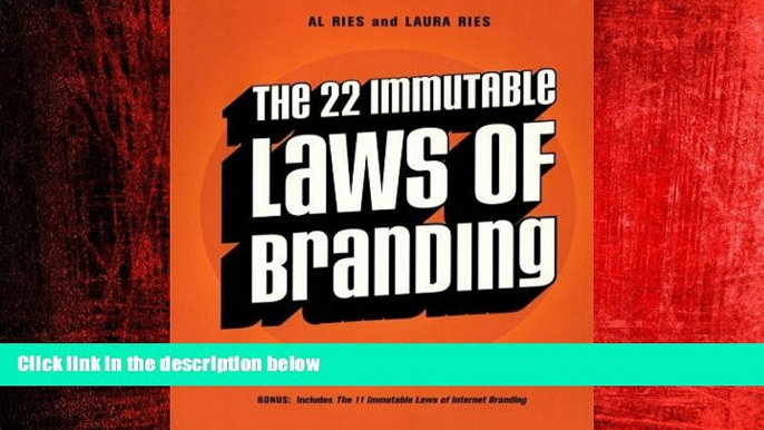 FREE PDF  The 22 Immutable Laws of Branding  BOOK ONLINE