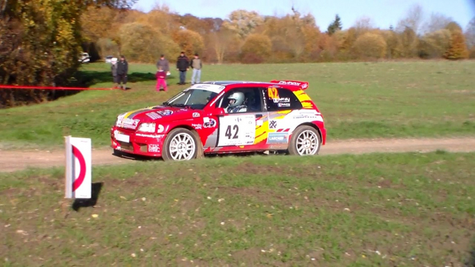 rallye de l'indre 2016   clio williams#42        ES1