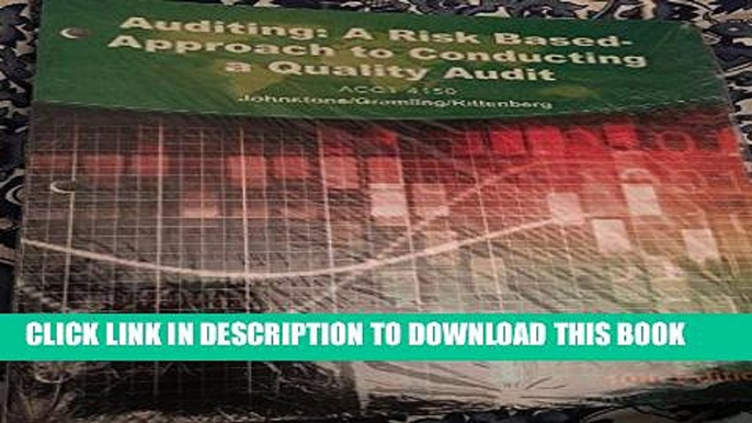 Best Seller Auditing: A Risk Based-Approach to Conducting a Quality Audit Free Read