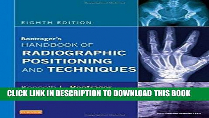 [PDF] Bontrager s Handbook of Radiographic Positioning and Techniques Popular Collection