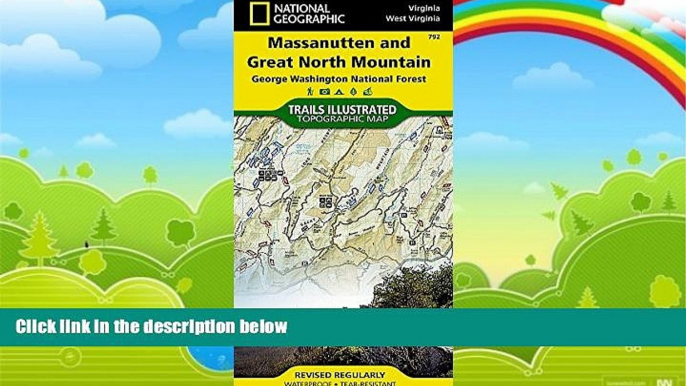 National Geographic Maps - Trails Illustrated Massanutten and Great North Mountains [George