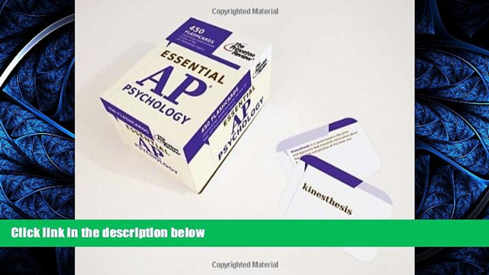 READ THE NEW BOOK  Essential AP Psychology (flashcards): 450 Flashcards with Need-To-Know Terms