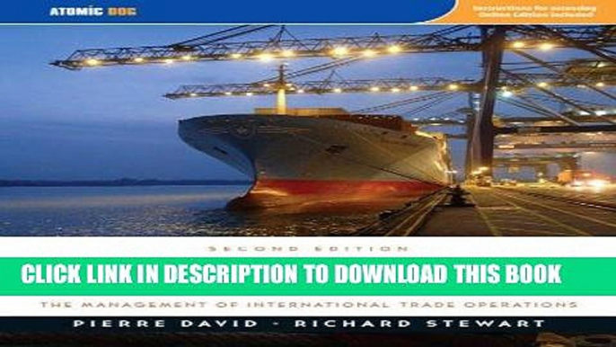 [PDF] Epub International Logistics : The management of International Trade Operations Full Online