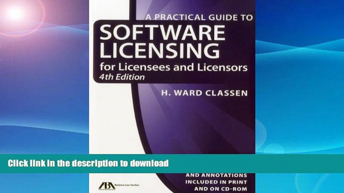 READ  Practical Guide to Software Licensing: For Licensees and Licensors (Practical Guide to