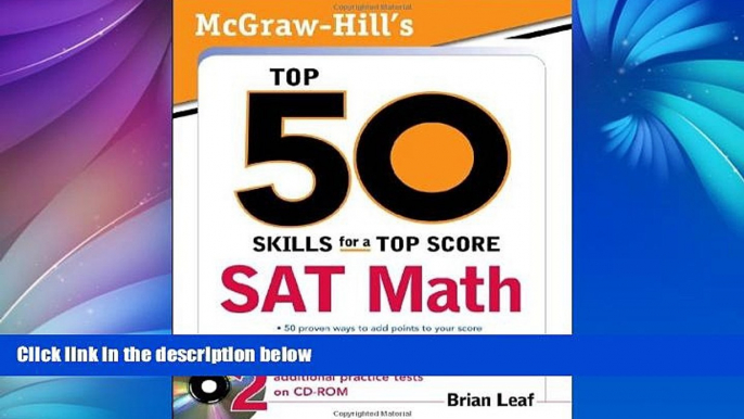 Buy NOW  McGraw-Hill s Top 50 Skills for a Top Score: SAT Math  Premium Ebooks Online Ebooks