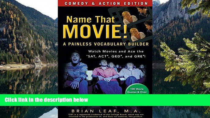 Deals in Books  Name That Movie! A Painless Vocabulary Builder Comedy   Action Edition: Watch