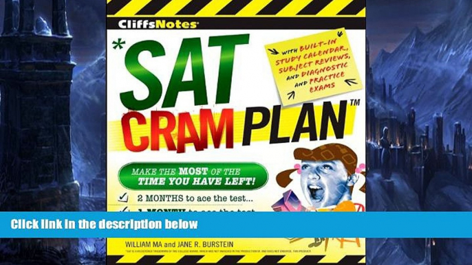 Big Sales  CliffsNotes SAT Cram Plan (Cliffsnotes Cram Plan)  Premium Ebooks Online Ebooks