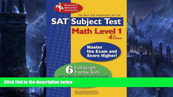 Buy NOW  SAT Subject Test Math Level 1 (SAT PSAT ACT (College Admission) Prep)  Premium Ebooks