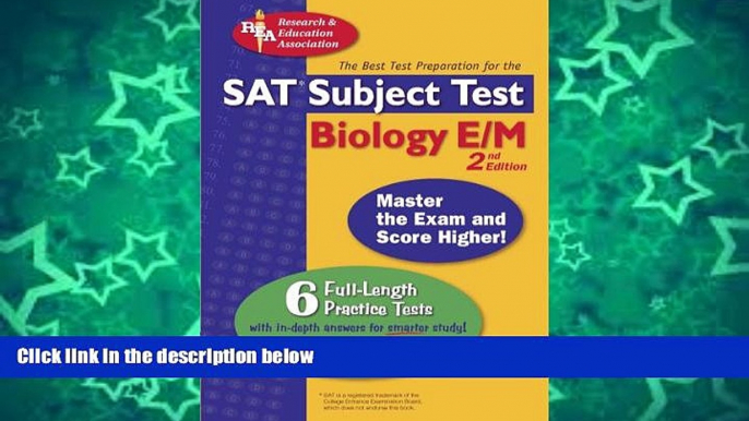 Buy NOW  SAT Subject Testâ„¢: Biology E/M w/CD (SAT PSAT ACT (College Admission) Prep)  Premium