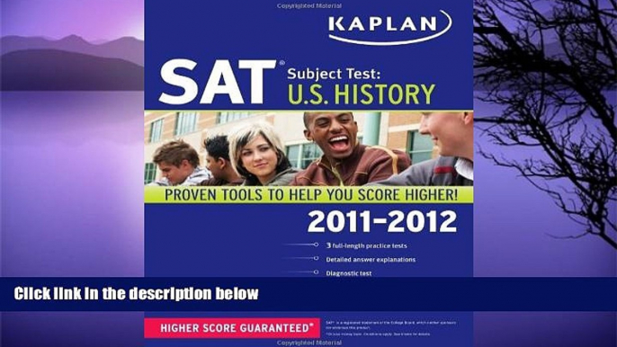 Deals in Books  Kaplan SAT Subject Test U.S. History 2011-2012 (Kaplan SAT Subject Tests: U.S.