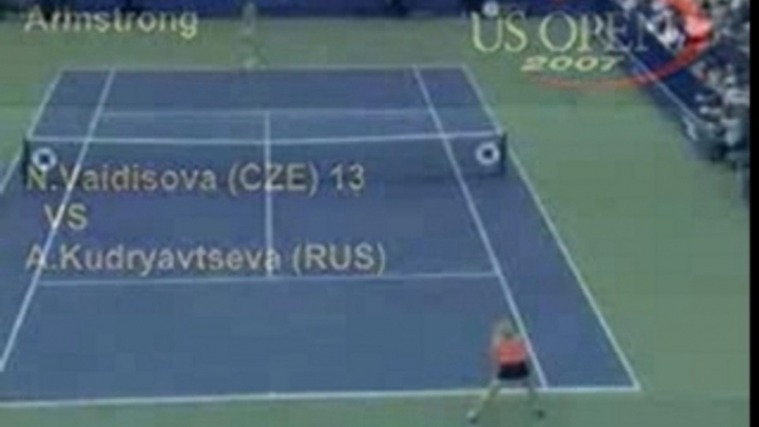 Tennis: hawk eye error [Vaidisova - Kudryavtseva | US Open]