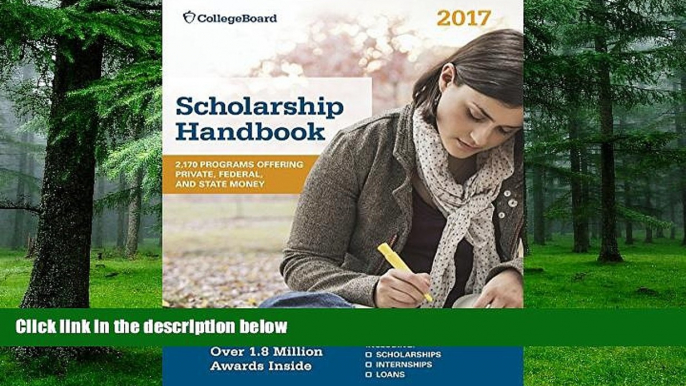 Audiobook Scholarship Handbook 2017 (College Board Scholarship Handbook) The College Board On CD