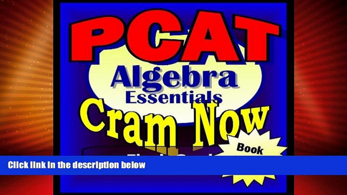 Best Price PCAT Prep Test ALGEBRA REVIEW Flash Cards--CRAM NOW!--PCAT Exam Review Book   Study