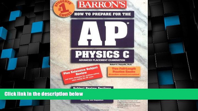 Price How to Prepare for the AP Physics C (Barron s AP Physics C) Robert Pelcovits On Audio