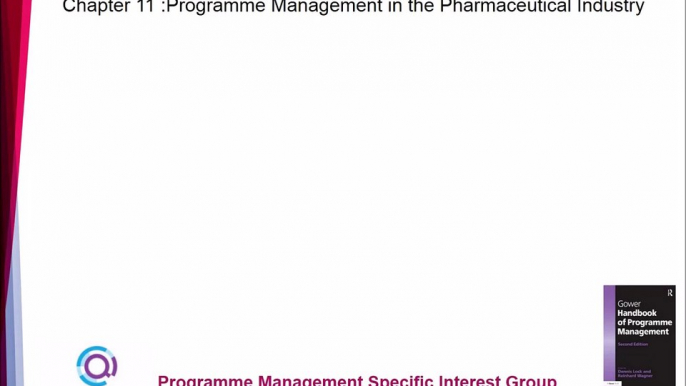 Chapter 11 Pharmaceutical industry: Risk Management Introduction