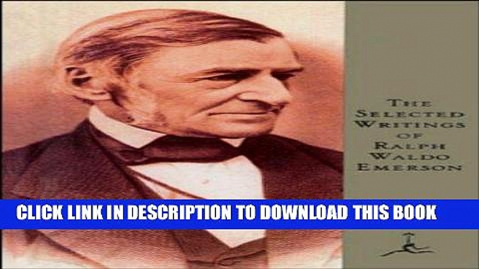 MOBI DOWNLOAD Selected Writings of Ralph Waldo Emerson: (A Modern Library E-Book) PDF Ebook