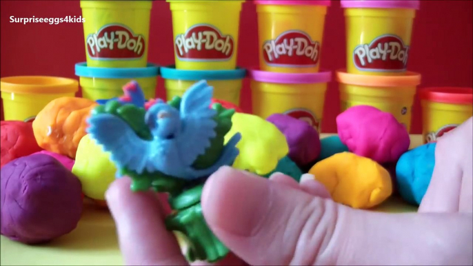 40 überraschungseier Öffnung Playdoh surprise eggs unboxing apertura Uova