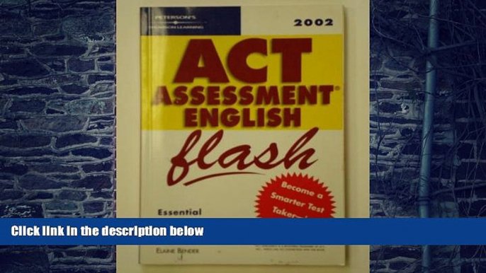 Price ACT Assessment English Flash 2002 (Peterson s ACT English Flash) Peterson s For Kindle