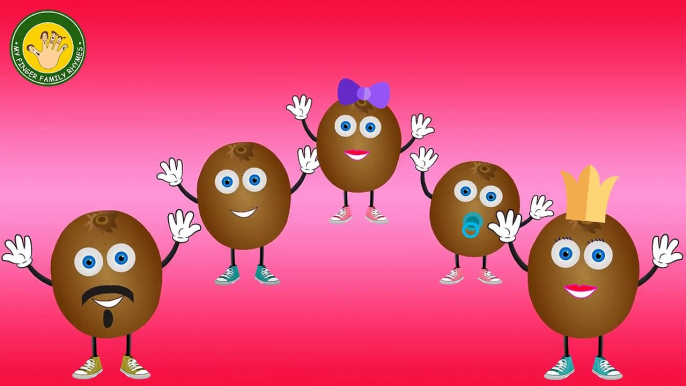 Finger Family Rhymes | Kiwi Finger Family Songs | Fruits Finger Family Nursery Rhymes for Children